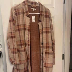 Maurice’s sweater jacket never worn